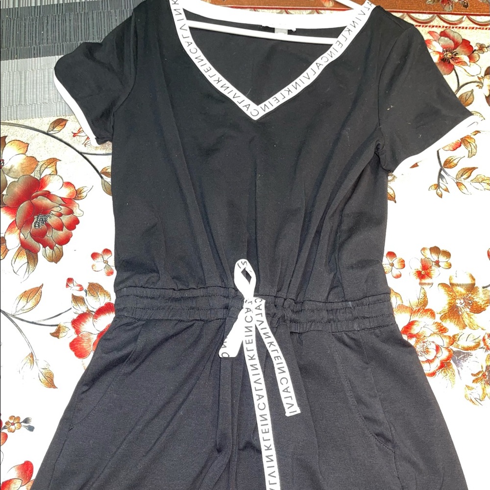 Never worn Calvin Klein romper shorts